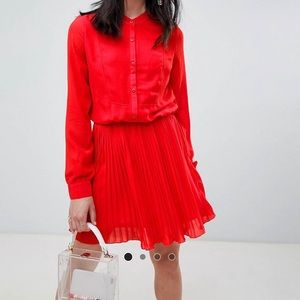 ASOS red dress